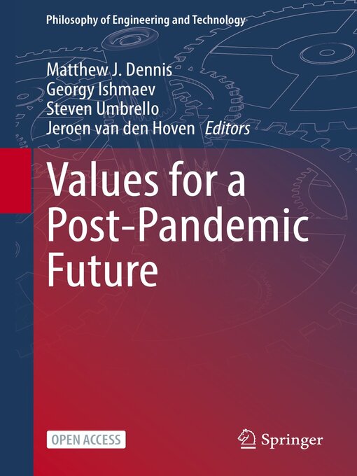 Title details for Values for a Post-Pandemic Future by Matthew J. Dennis - Available